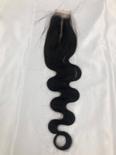 Load image into Gallery viewer, 2x6 Kim K bodywave transparent lace closure
