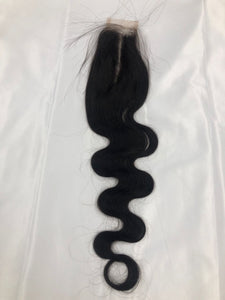 2x6 Kim K bodywave transparent lace closure