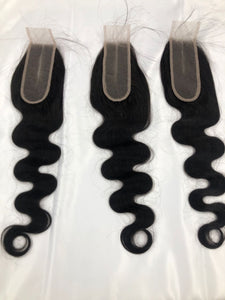 2x6 Kim K bodywave transparent lace closure